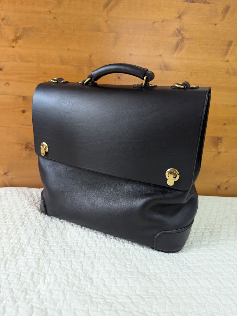 【新品未使用】HERZ メンズ ビジネスバッグ 本革【美品】