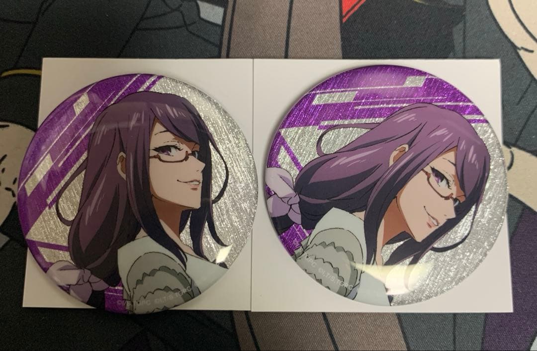 東京喰種FES 神代利世 缶バッジ 2つセット - メルカリ