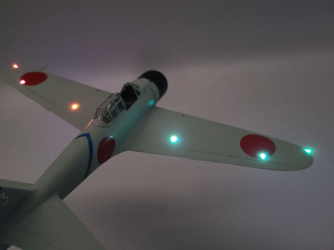 零式艦上戦闘機21型 坂井三郎搭乗機リアルモーターライズ完成品 タミヤ