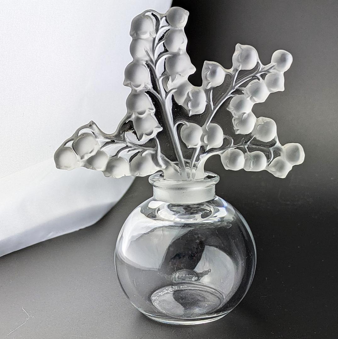 せさみさん専用 萌えるすずらん☆ラリック 香水瓶 クレール