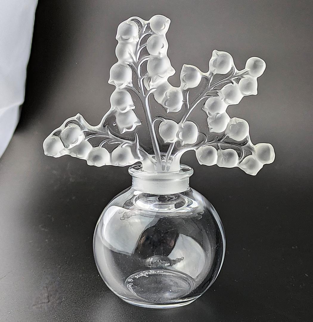 せさみさん専用 萌えるすずらん☆ラリック 香水瓶 クレール