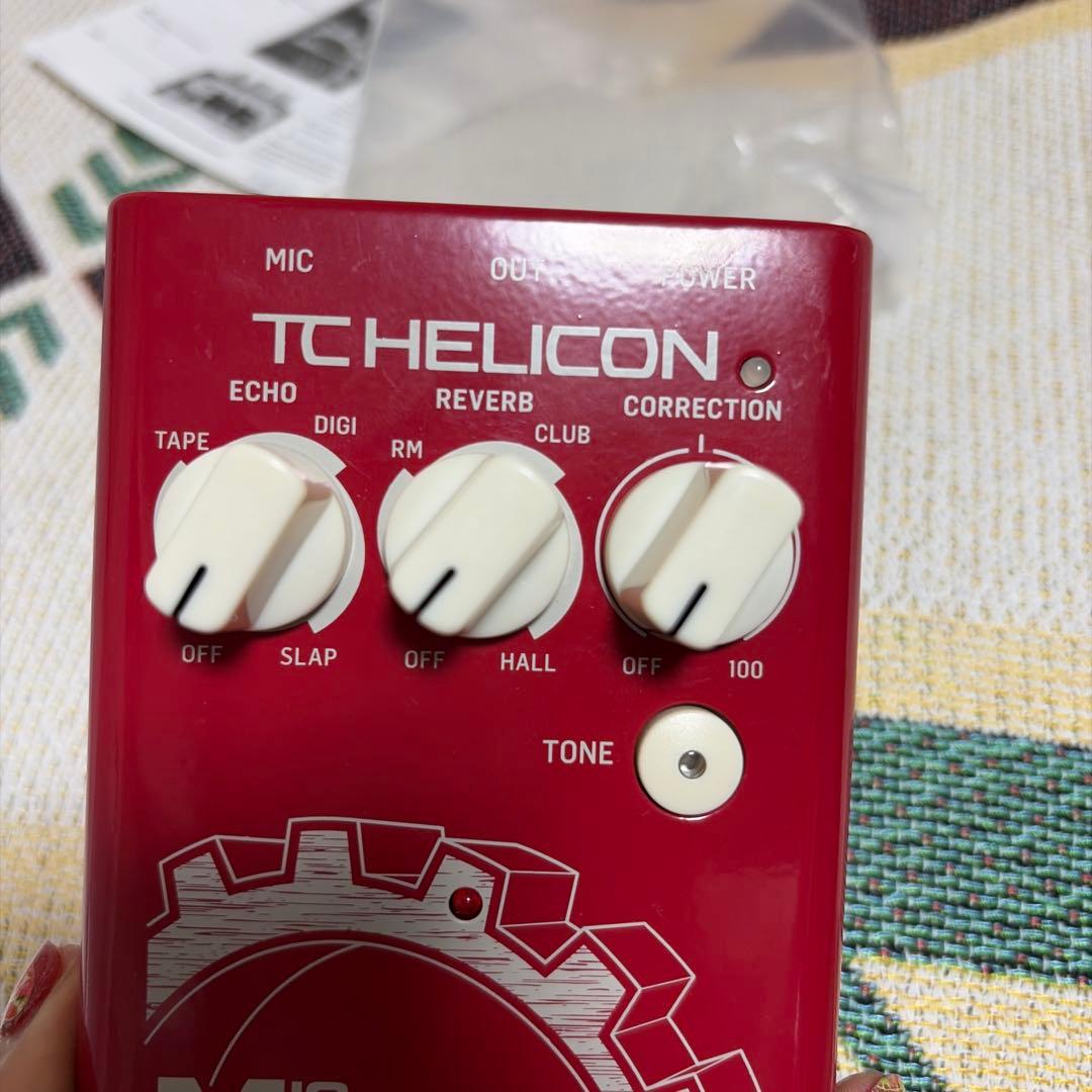 【美品】TC HELICON MIC MECHANIC 2 ボーカルエフェクター