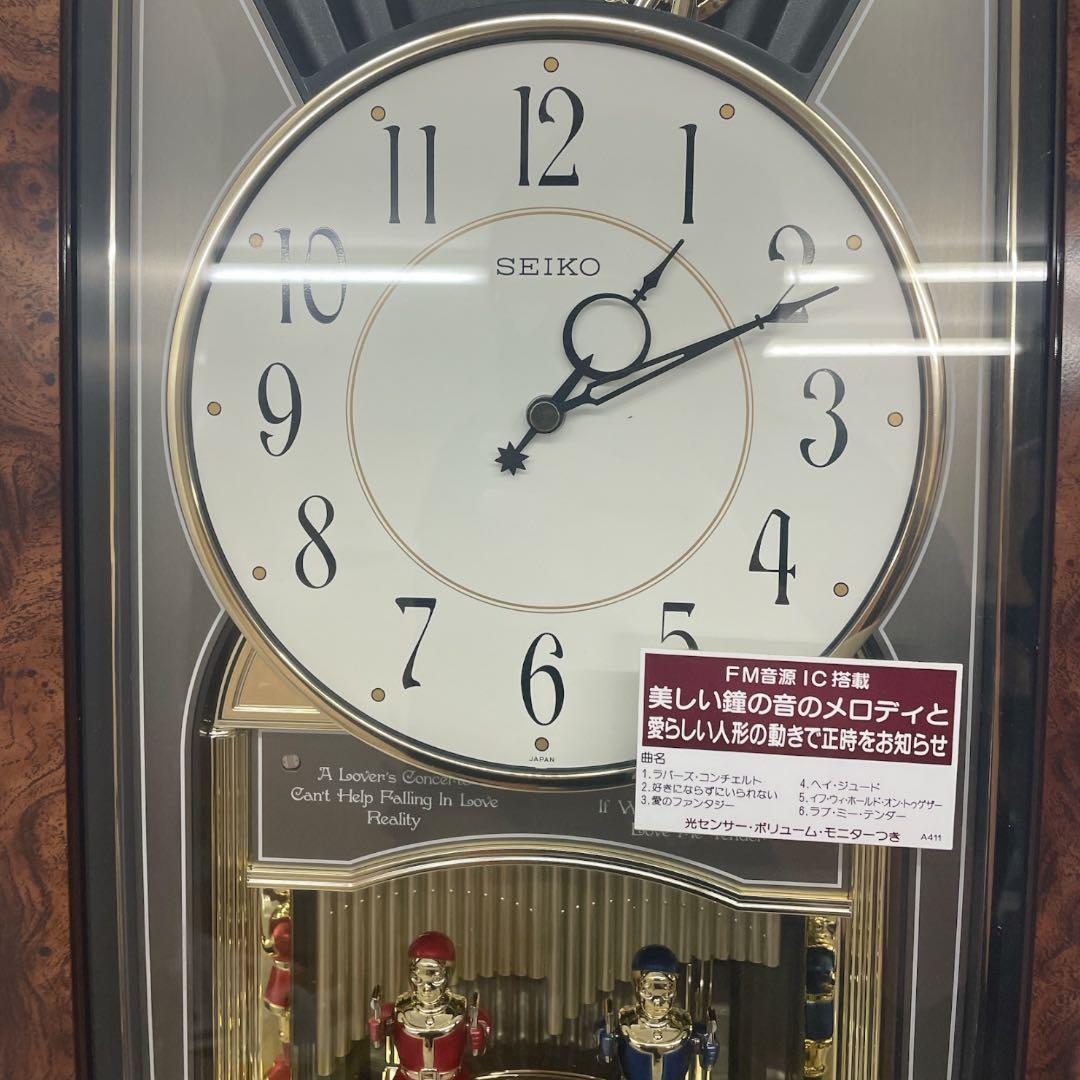 【未使用品】SEIKO セイコー マリオーヌ からくり時計 RE523B