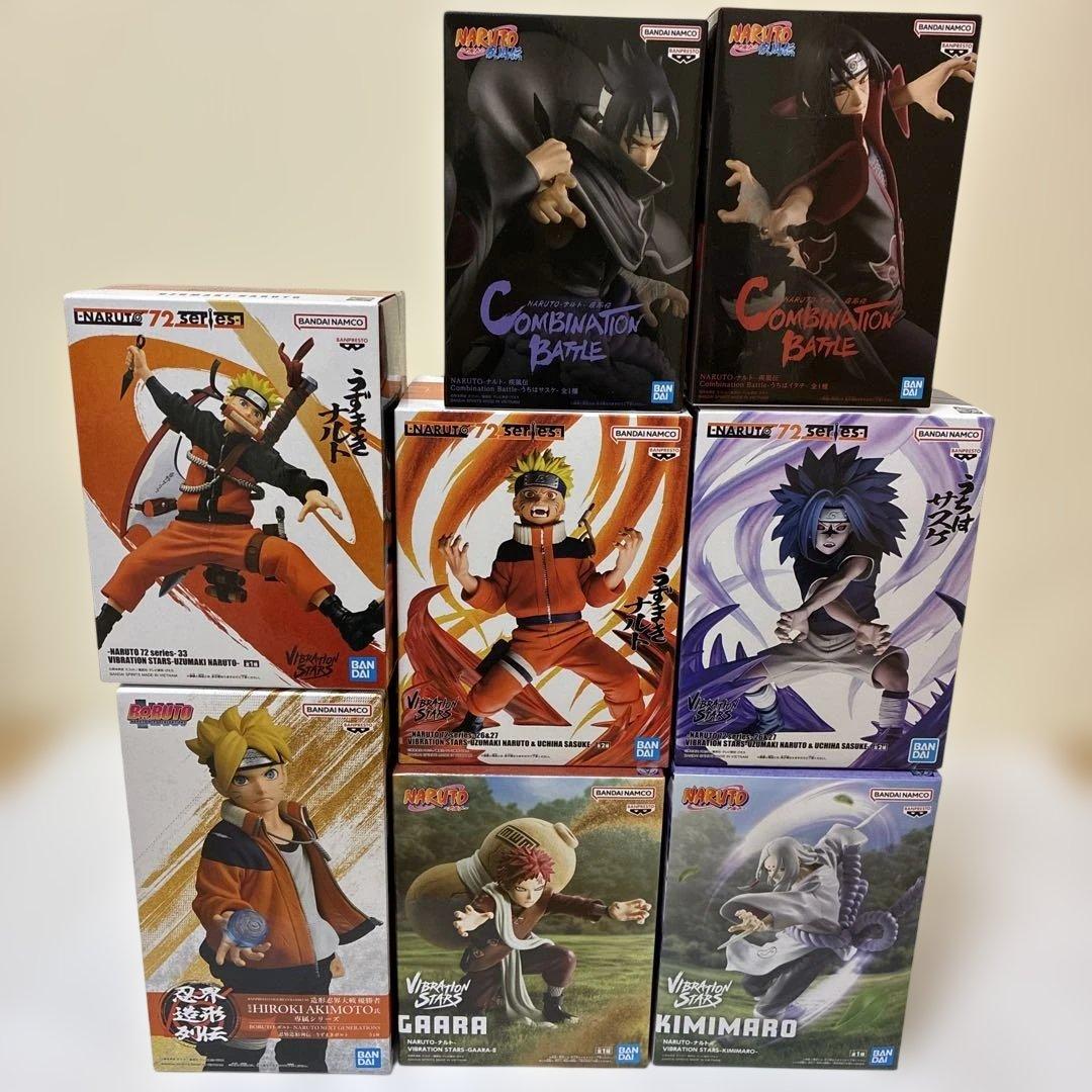 新品未開封】NARUTO フィギュア まとめ売り 8体 ナルト サスケ イタチ