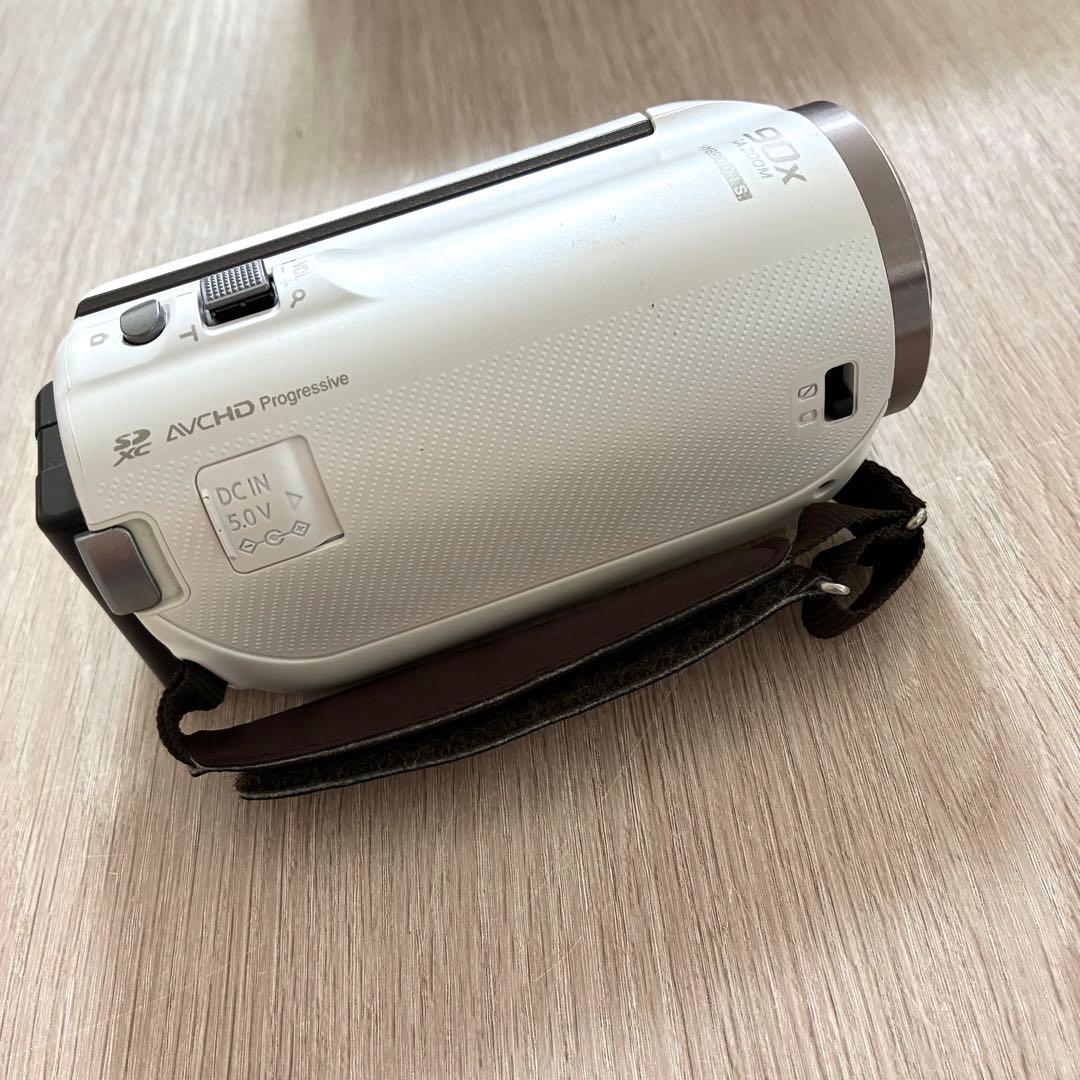 Panasonic HC-V360MS　ビデオカメラ 本体 ホワイト 付属品付