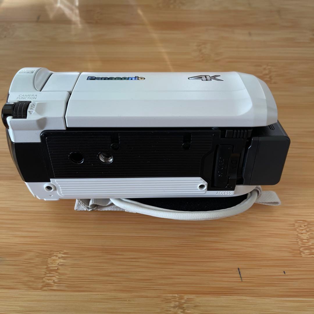 2018年　パナソニック 4K ビデオカメラ VZX990M 64GB ホワイト