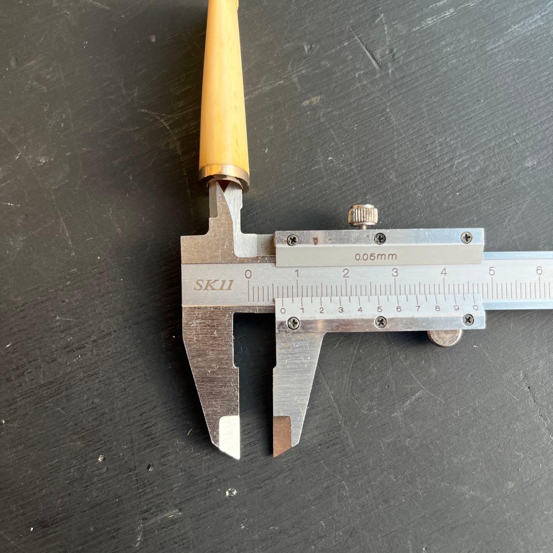 14金 パイプ 吸い口 マウスピース レザーケース付き 喫煙具 タバコ 骨董