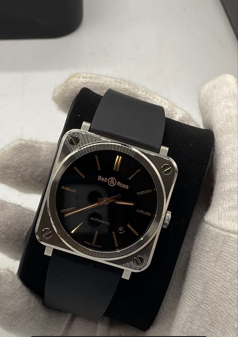 Bell＆Ross ベル＆ロス BR S-92 ブラック スティール 自動巻