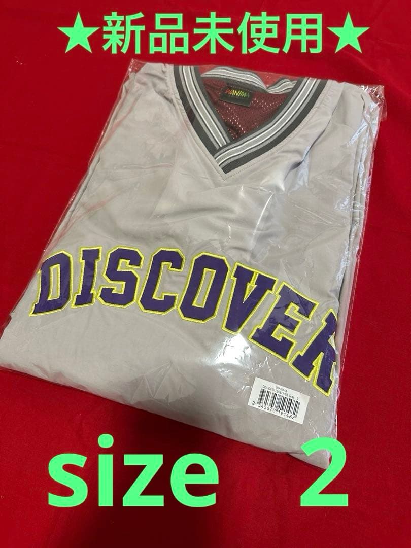 WANIMA DISCOVER PULLOVER ★新品未使用★size 2 WANIMA DISCOVER PULLOVER グレー 2 WANIMA DISCOVER PULLOVER グレー