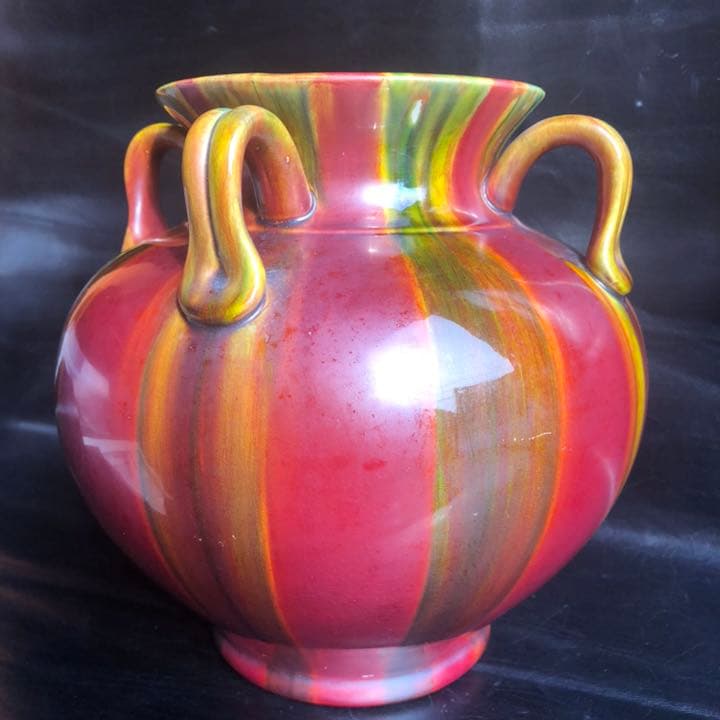 古美術品◼️かなり美しい白い釉薬の花瓶が蔵から出て来ました。