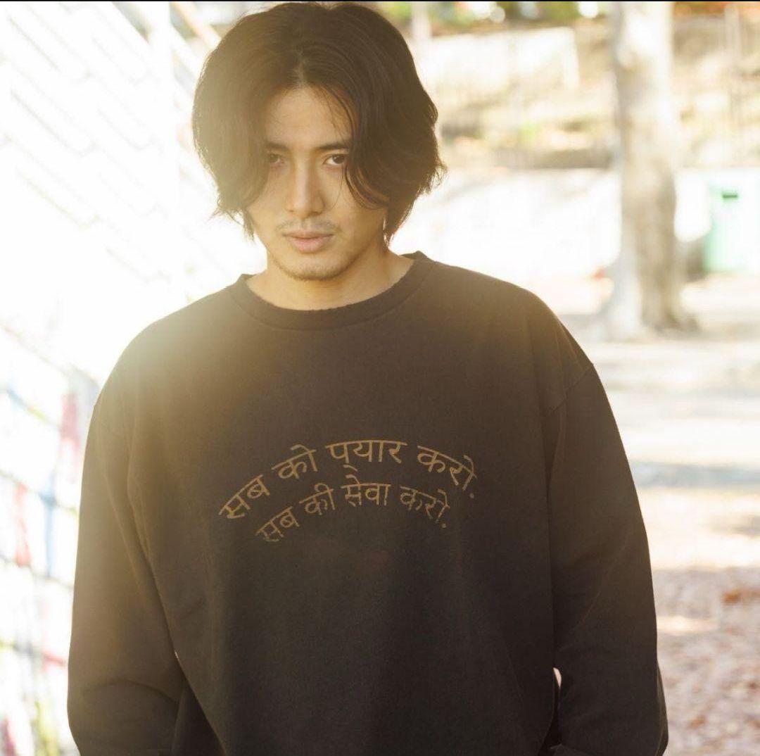 【新品】藤井風♡ LAAT ツアーグッズ ダメージロンT 黒♡ S