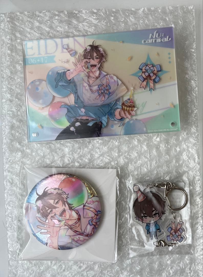 エイト 誕生日パーティーセット ぬカニ NU:カーニバル 誕生日シリーズ