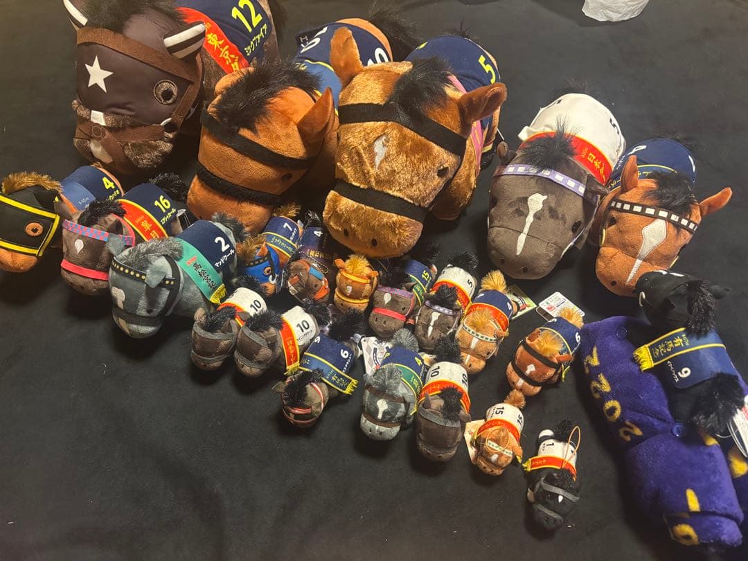 サラブレッドコレクション ふわふわBIGぬいぐるみ ミニ 🐎11月商品紹介🐎 「サラブレッドコレクション」 ふわふわBIG