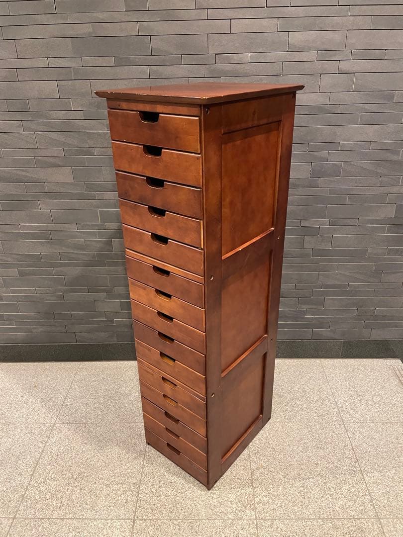 はやし様専用 レトロ 高級ハイキャビネット タワー レターケース 15段