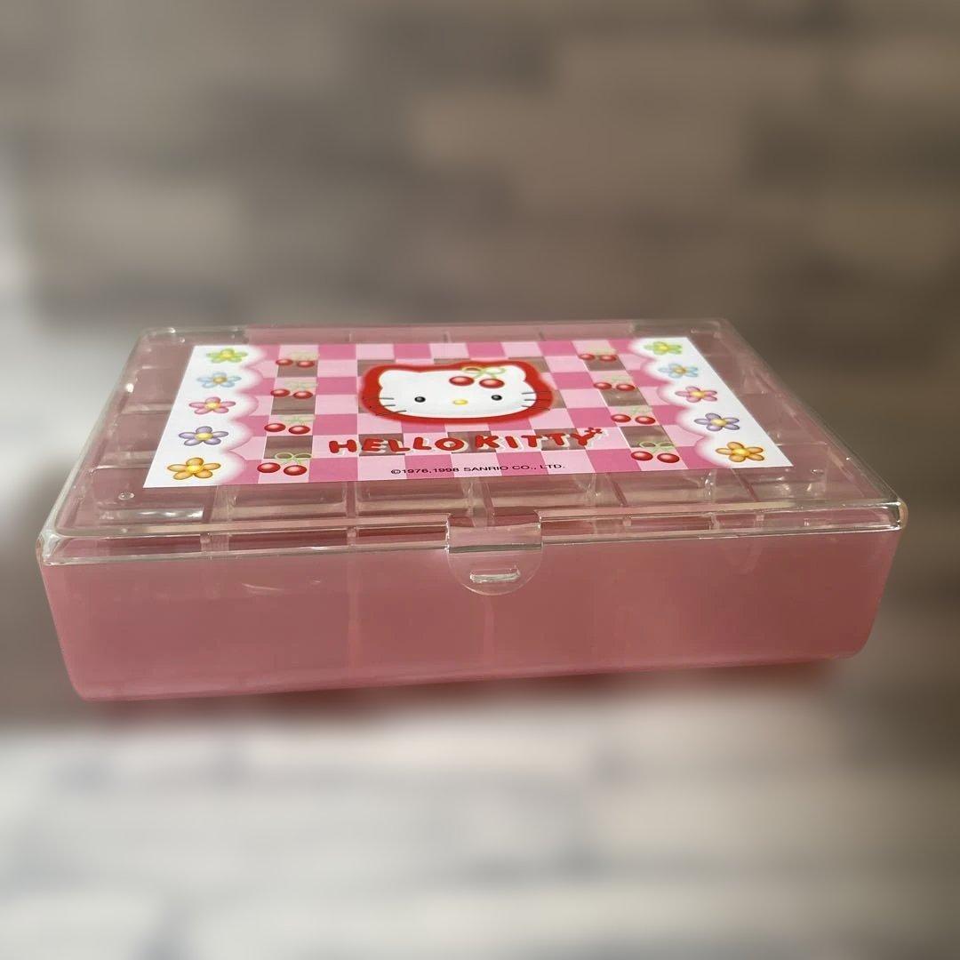 1998年 ハローキティ アクセサリーケース 仕切り付き