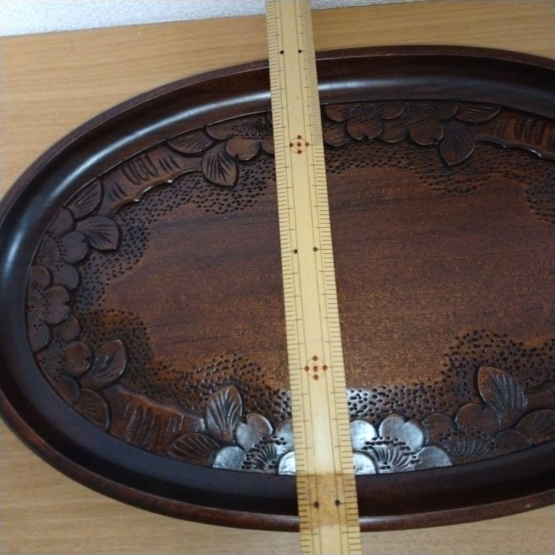 軽井沢彫り 盆 トレーの通販はau PAY マーケット - 輸入雑貨のネット