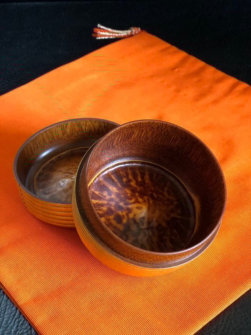 茶道具 茶入れ 棗 小崎清人作 外金 茶器 共箱付き 銘有
