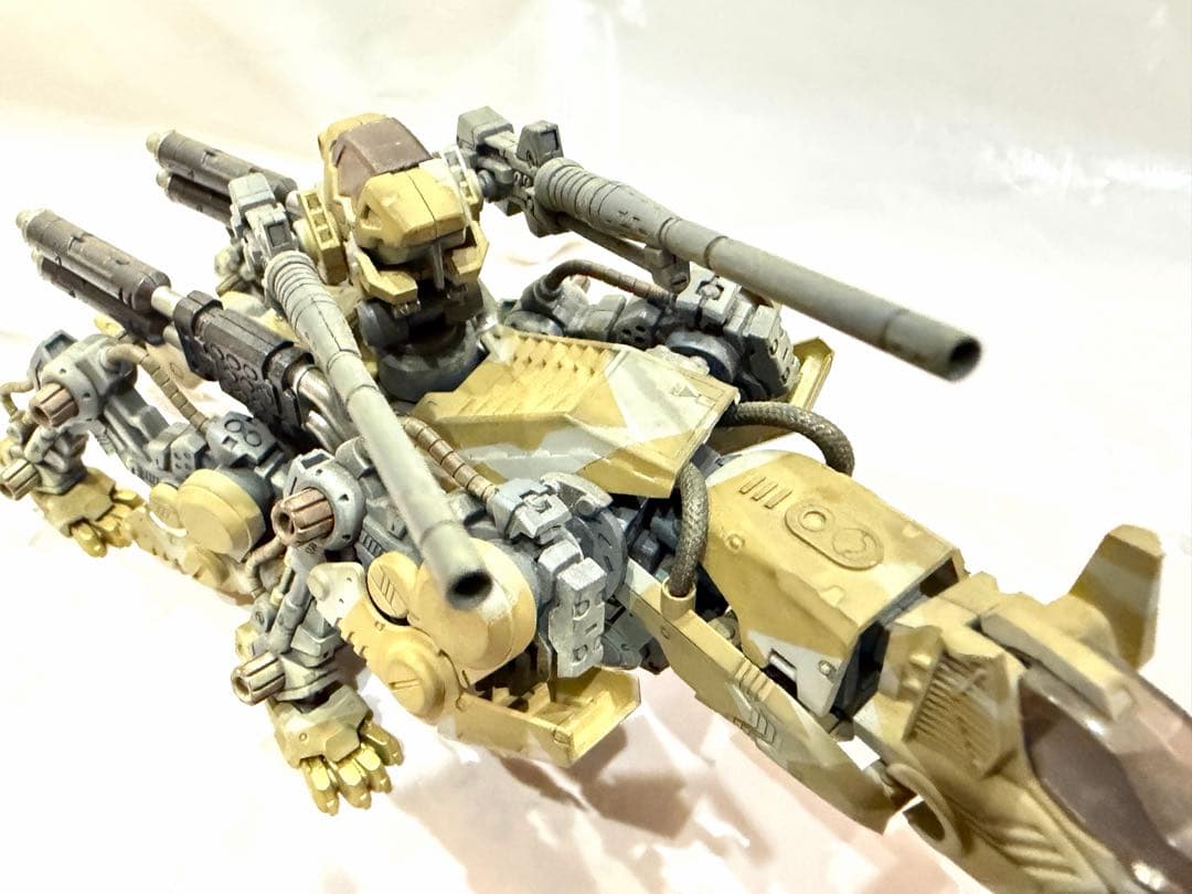 コトブキヤ コマンドウルフ 迷彩 汚し塗装 ウェザリング プラモデル HMM