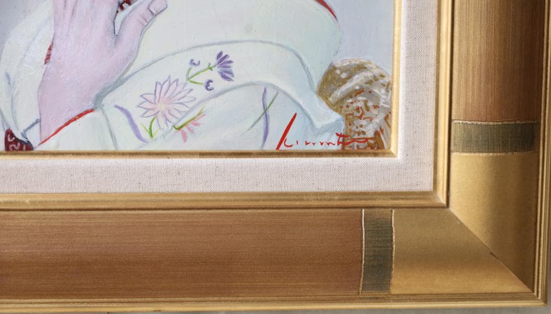 をみなえし』 油彩肉筆画