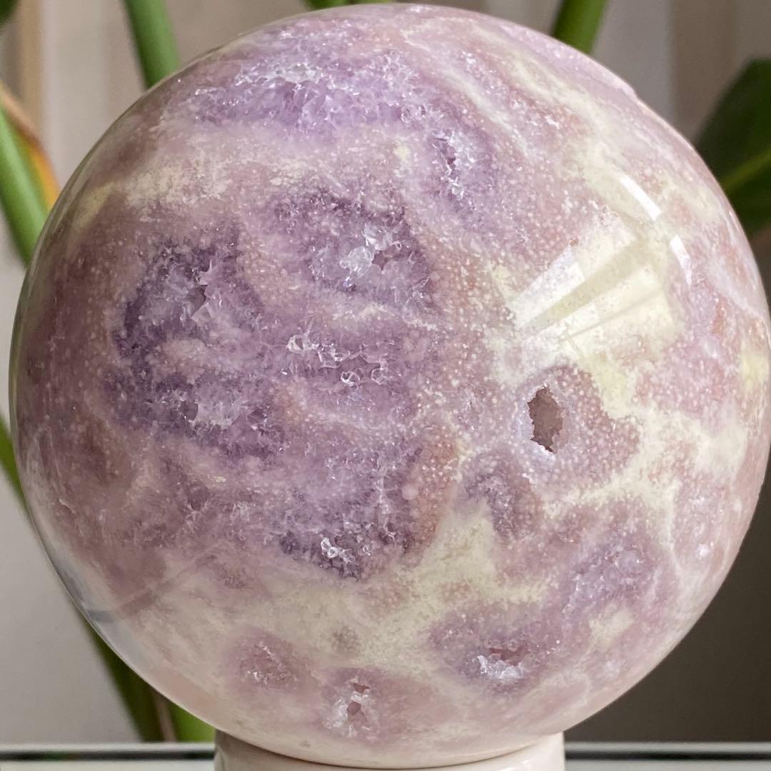 ★★★最終特価【ピンクアメジスト BIG スフィア 約1.4kg 10.5cm