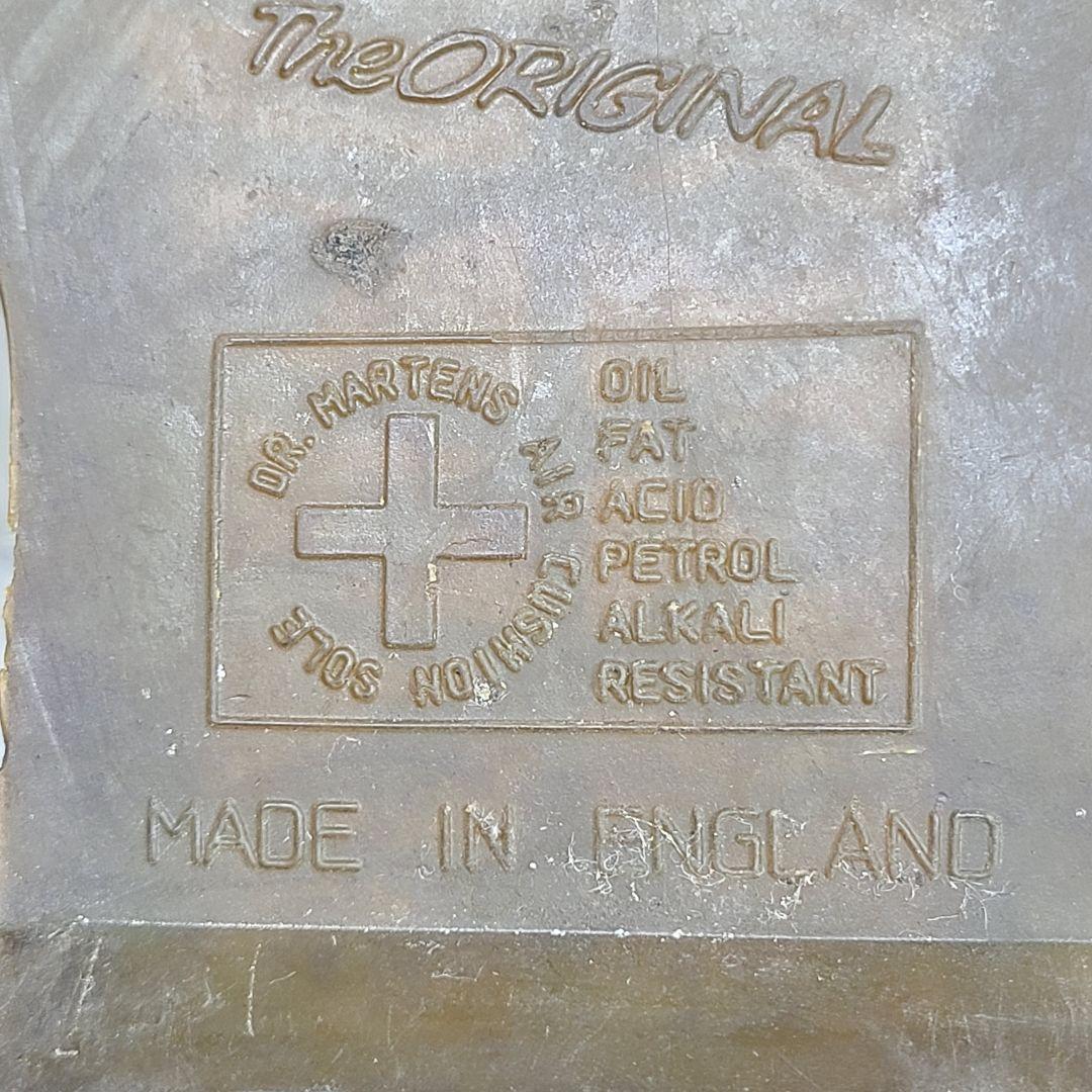 【Dr.Martens】フルブローグ ウイングチップ　イングランド製　ブラウン