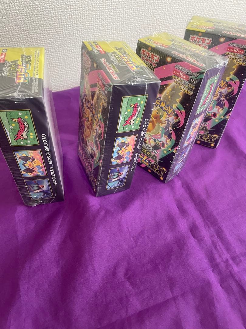 ポケモンカード　MEGAドリームex 4BOX
