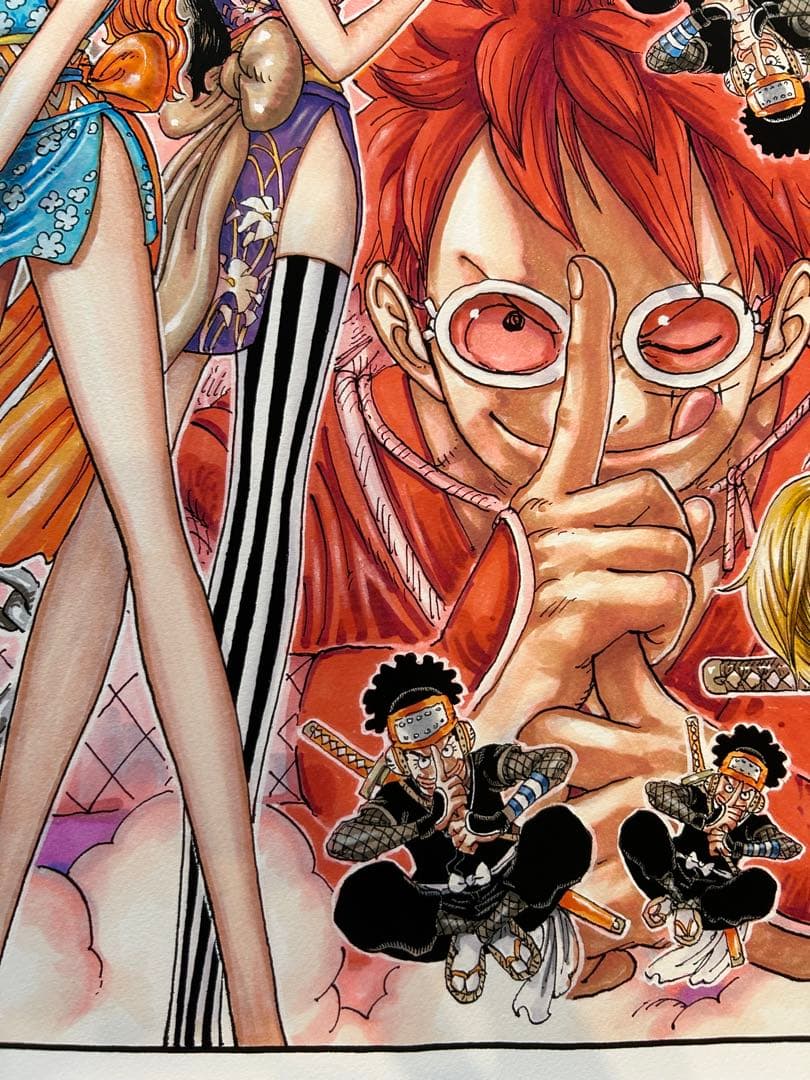 ONE PIECE アート作品 NFT 尾田栄一郎先生サイン入り - メルカリ