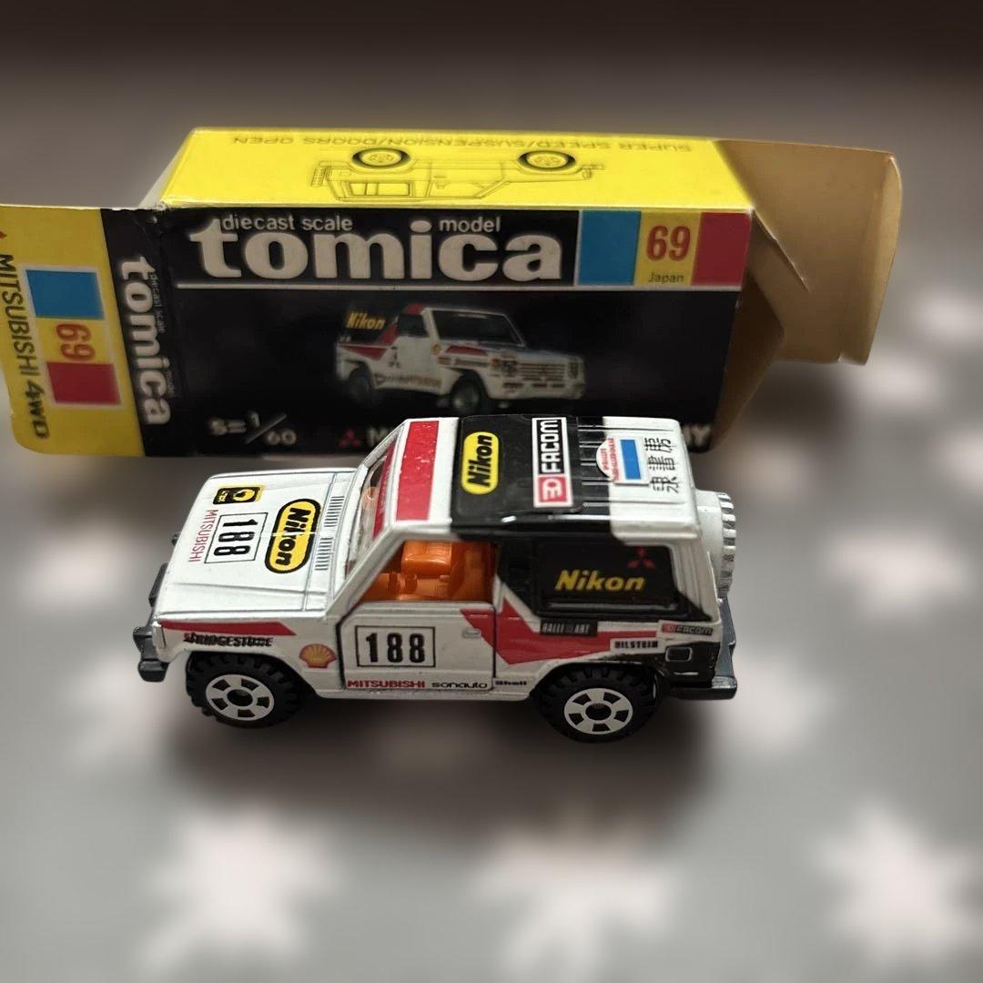 黒箱トミカ全て日本製、6台セット当時物