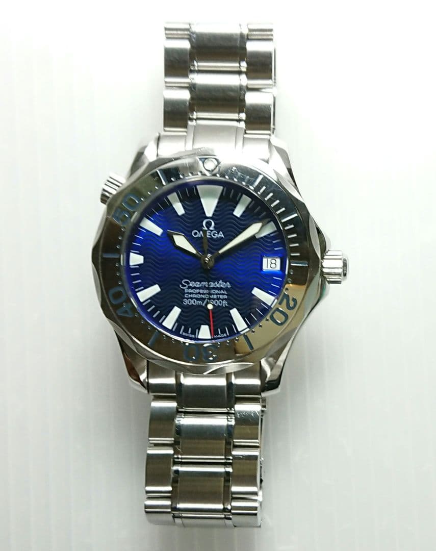光*3様 オメガ☆シーマスタープロフェッショナル☆300m☆36㎜☆自動巻き☆ブ