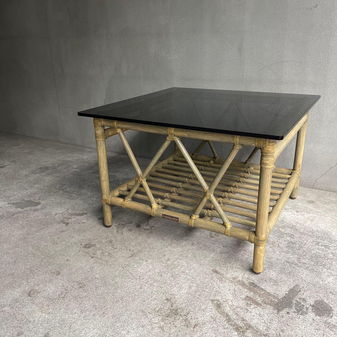 カサブランカ CADENZA カデンザ センターテーブル 高級テーブル ラタン