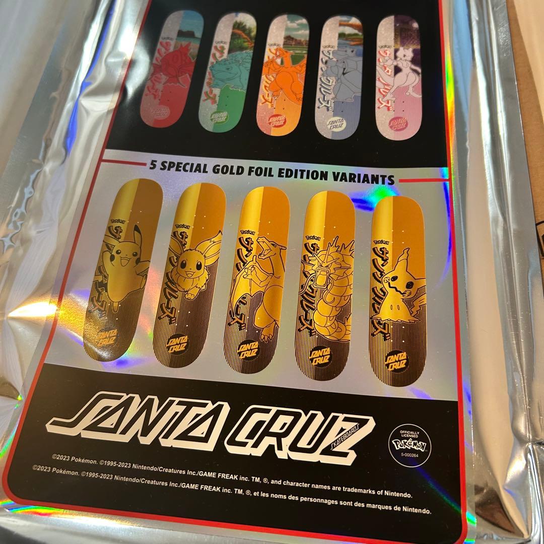 POKEMON SANTA CRUZ ポケモン サンタクルーズ デッキ スケボー