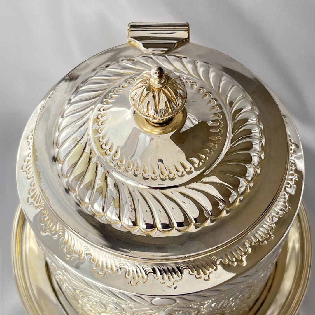 Lee & Wigfull 】ビクトリアンのビスケットバレル /クッキージャー