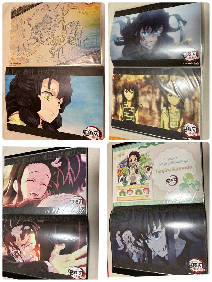 鬼滅の刃 ufotable カフェ ランチョンマット等 まとめ売り