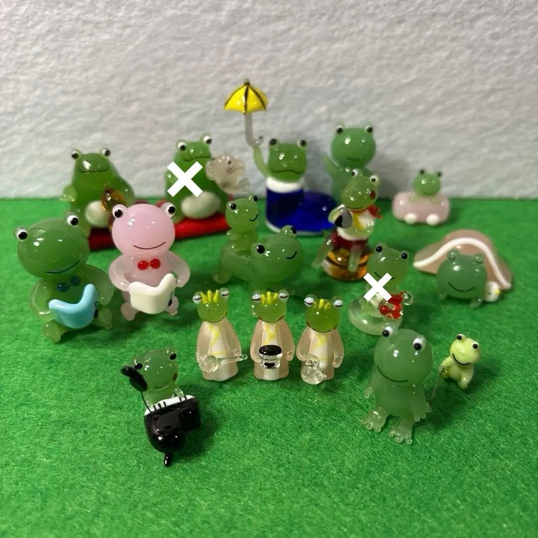 かえる様専用 ガラス細工 ミニチュア かえる様専用 ガラス細工 ミニチュア