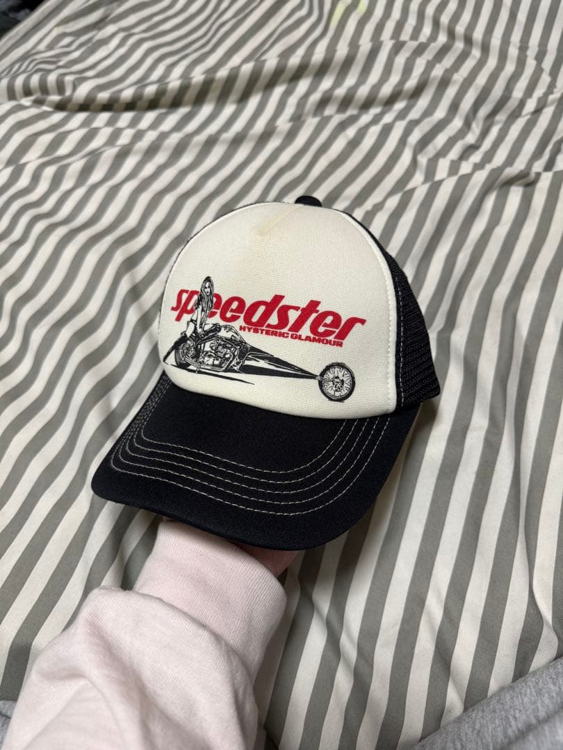HYSTERIC GLAMOUR Speedster キャップ Amazon | ヒステリックグラマー SPEEDSTER メッシュキャップ ブラック