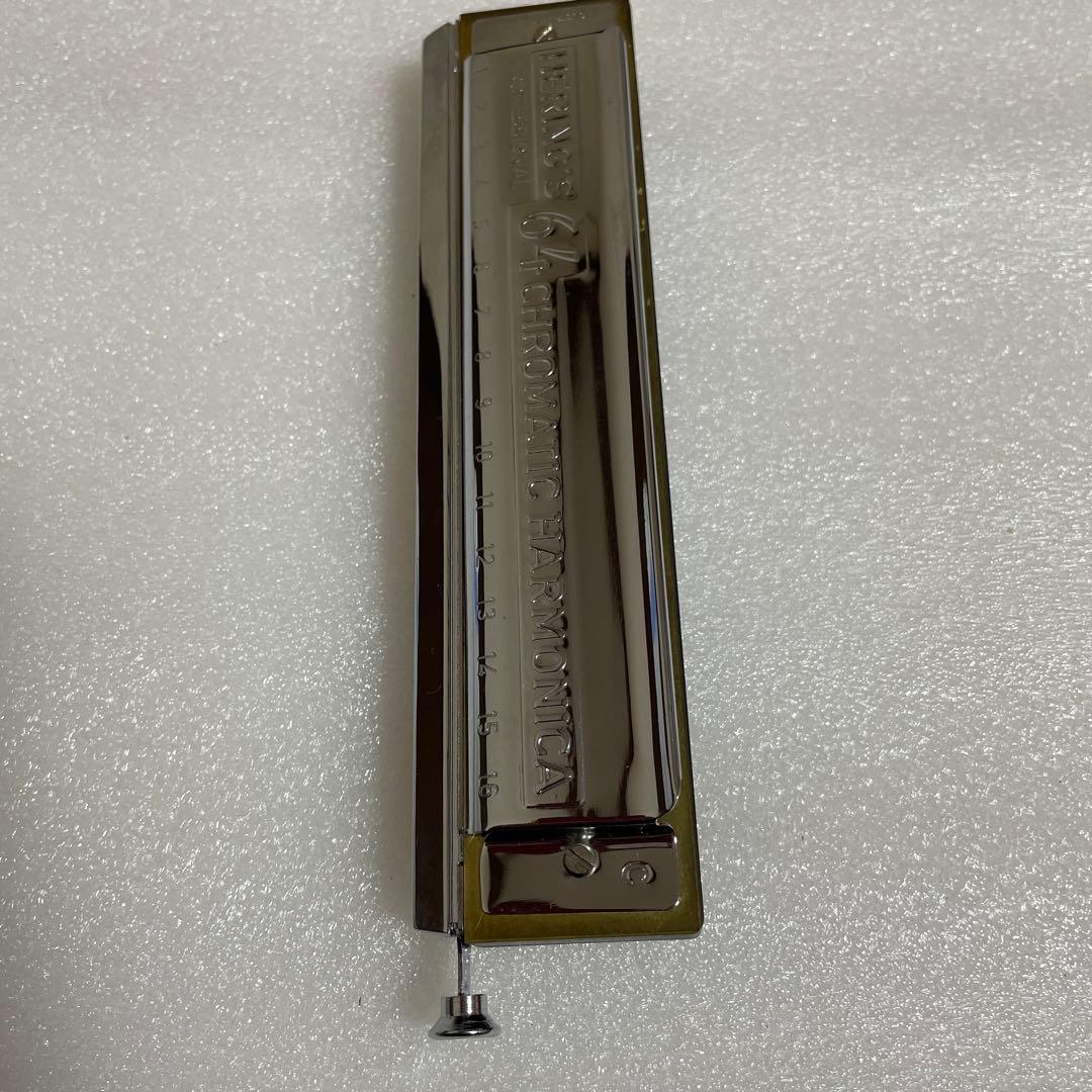 Hering 5164 Chromatic ハーモニカ　C調16穴64音