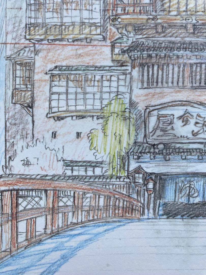 激レア】美品☆ 千と千尋の神隠し レイアウト展 実寸レプリカ 宮崎駿