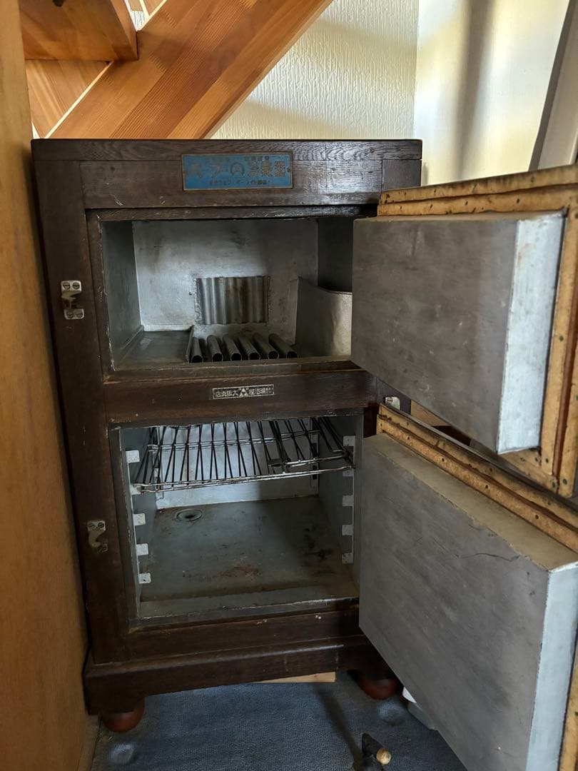 昭和レトロ　冷蔵庫　パーラー冷蔵器　アンティーク