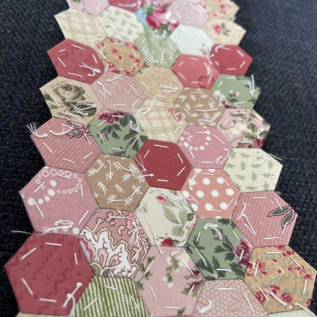 こうの早苗 オリジナルキット ソーイングボックス 製作途中