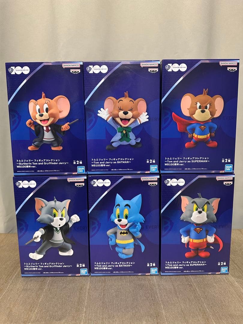 Tom and Jerry WB100周年ver. フィギュアコレクション