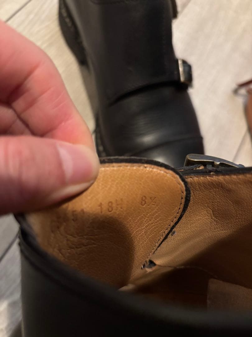 パラブーツ ダブルモンク