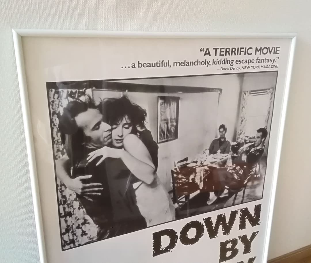 売約済 DOWN BY LAW　　額装 ポスター 73.5×52.4