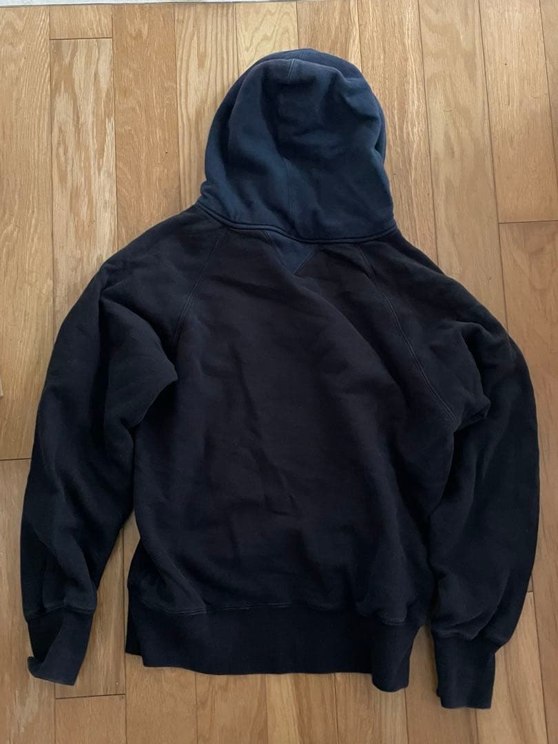 トップス THREE FACE DOUBLE FACE AFTER HOODIE