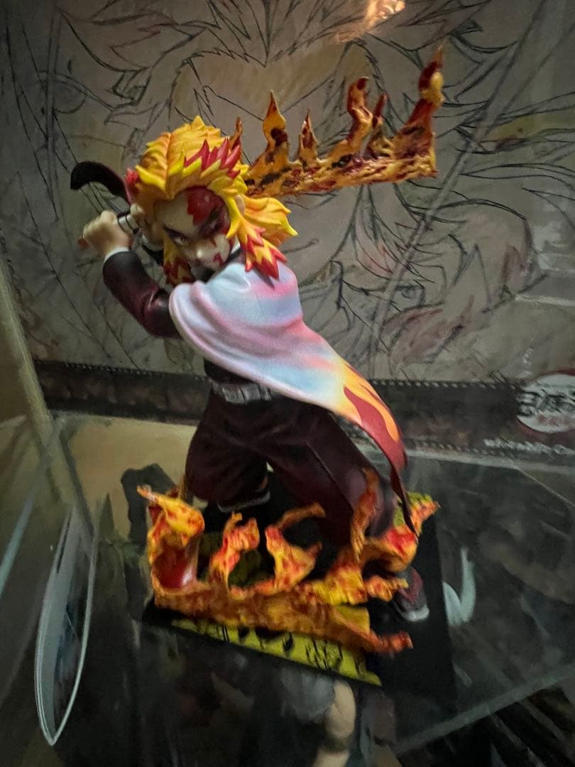 鬼滅の刃　一番くじ　煉獄杏寿郎 リペイント　フィギュア　煉獄