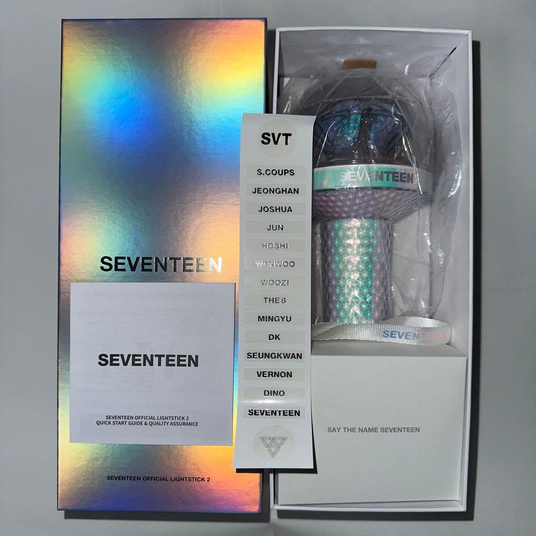 SEVENTEEN セブチ ペンライト ライト ver.2 公式