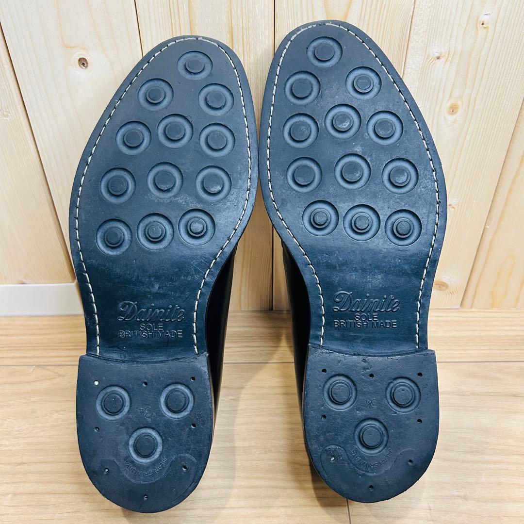 【極美品】ジャランスリウァヤ EDWARD プレーントゥ 黒 7.5 ダイナイト