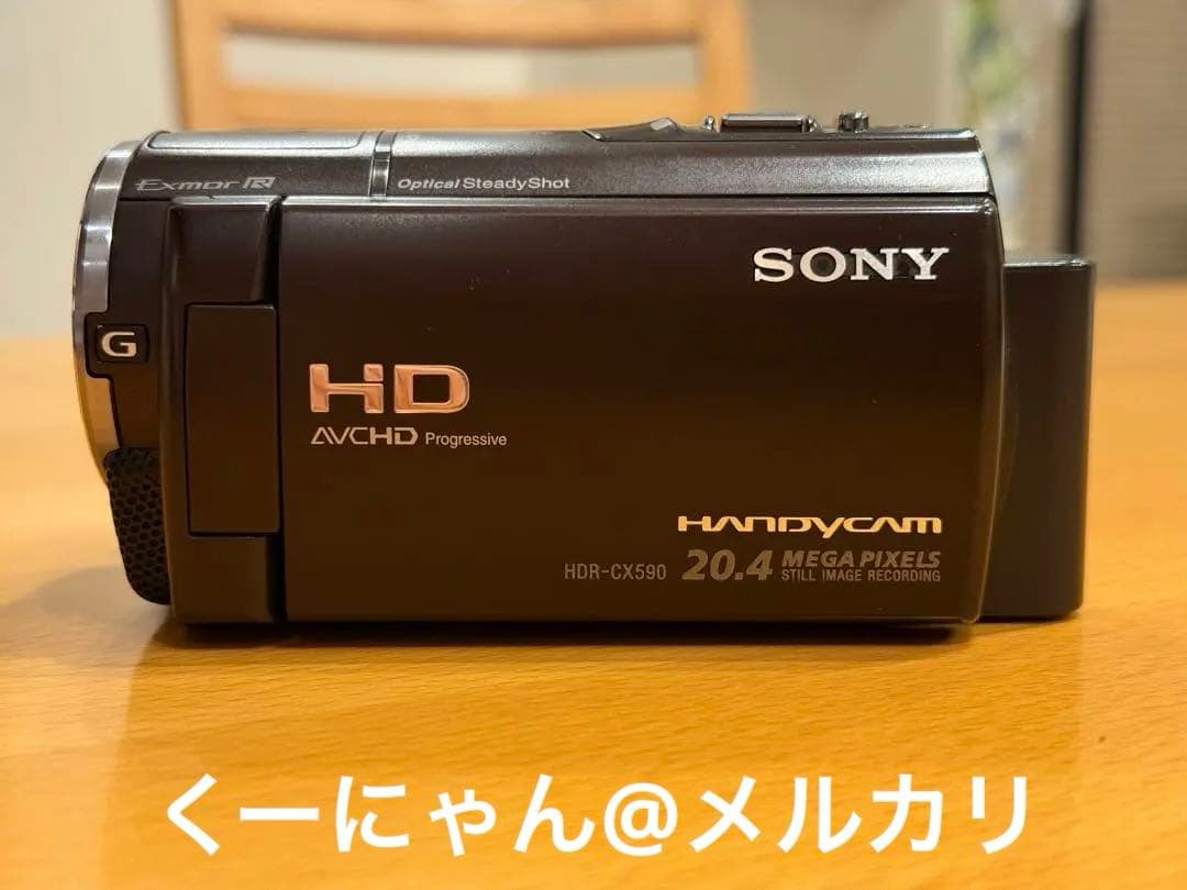 ソニーハイビジョンデジタルビデオカメラHDR-CX590V