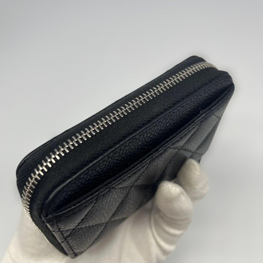 【極美品】CHANEL シャネル クラシックジップパース ケアカードあり