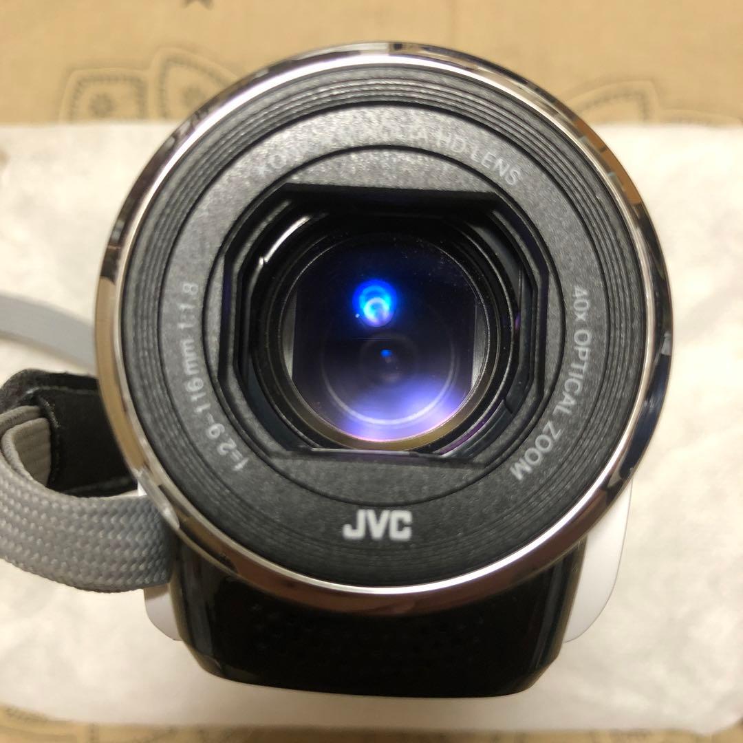 美品 JVC Everio GZ-E117 バッテリー2個付 ビデオカメラ