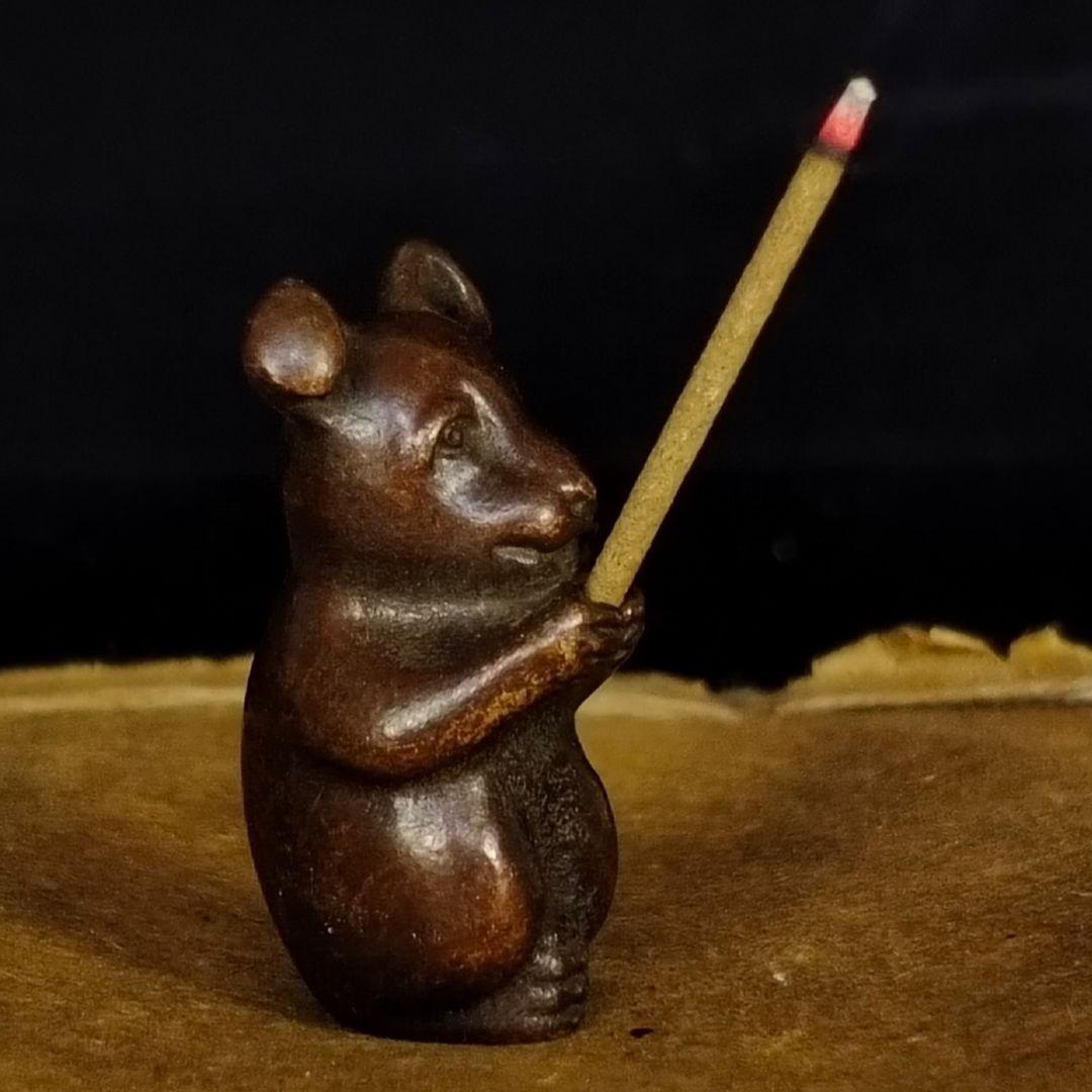 銅 細工 十二支香挿し 希少品 収集品 工芸品 置物｜銅 細工 十二支